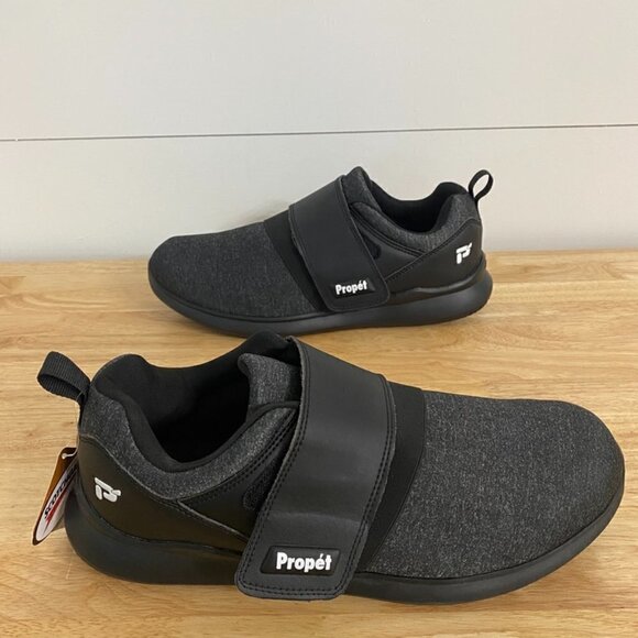 Propet Black Viator Mod Monk Sneakers, Size 11(5E) Extra Wide - Picture 9 of 13